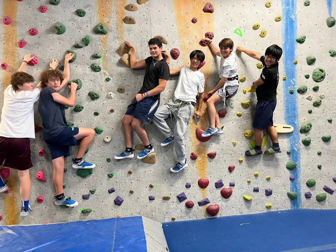 Escalada en Rockwall los fines de semana